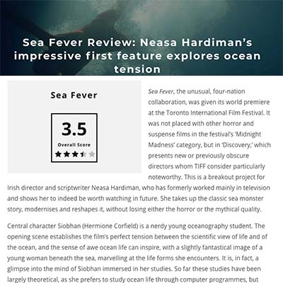 Sea Fever Review: Neasa Hardiman’s impressive first feature explores ocean tension